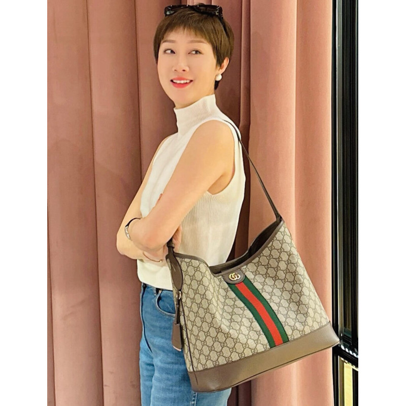 Gvc*1 Ophidia Medium Bucket Bag