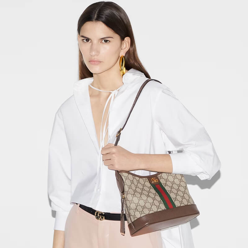 Gvc*1 Ophidia Small Bucket Bag