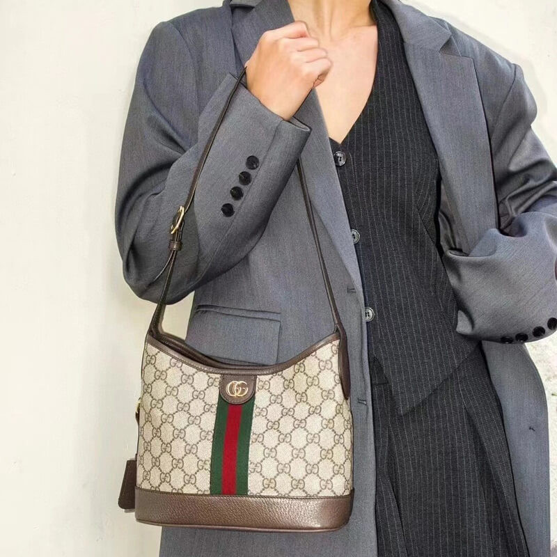 Gvc*1 Ophidia Small Bucket Bag