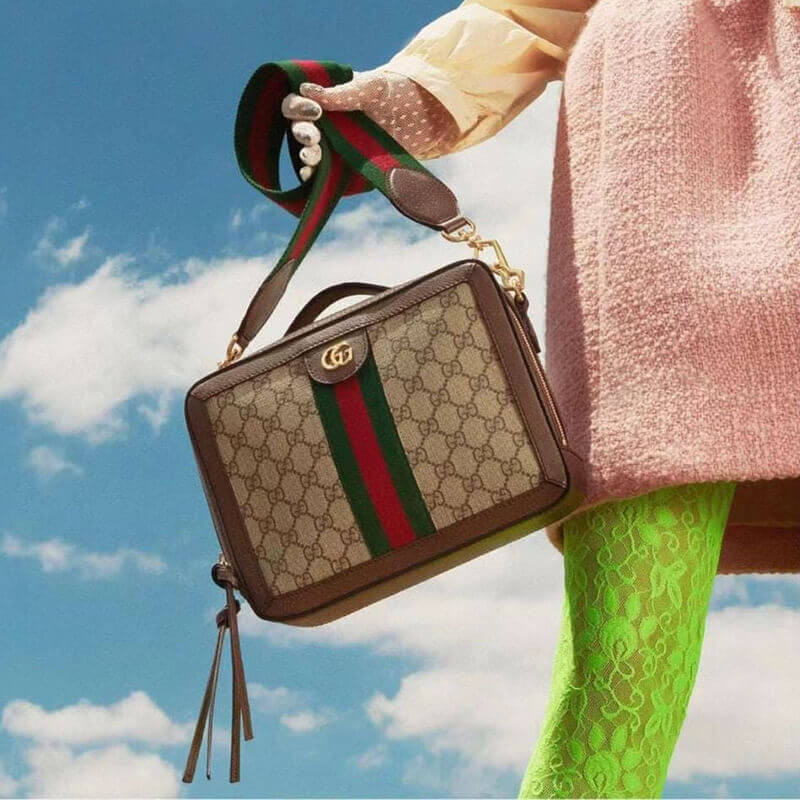 Gvc*1 Ophidia GG Small Shoulder Bag