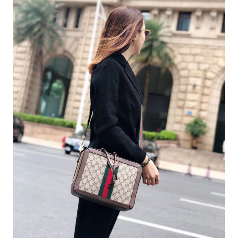 Gvc*1 Ophidia GG Small Shoulder Bag