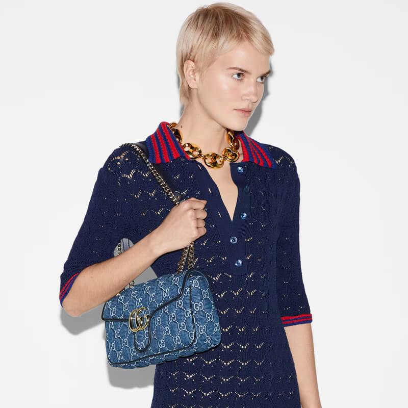 Gvc*1 marmont 26 cm blue denim