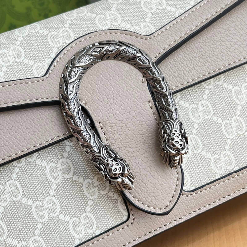 Gvc*1 dionysus beige and white canvas 25x14cm