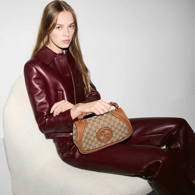 Gvc*1 blondie brown canvas 27x17cm