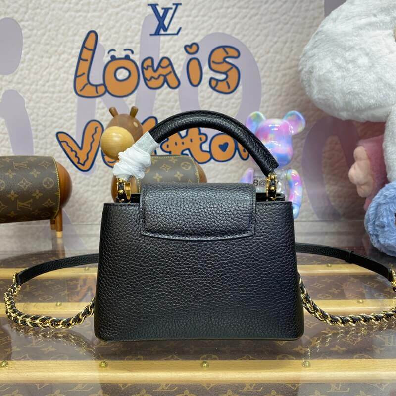 L0vis Vvtt0n Capucines 21cm Black