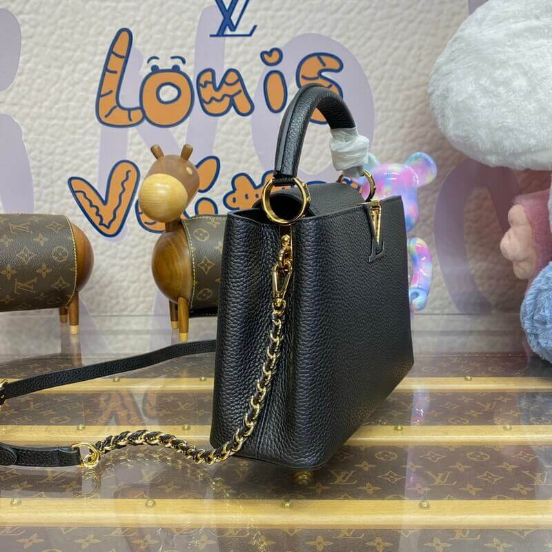 L0vis Vvtt0n Capucines 27cm Black