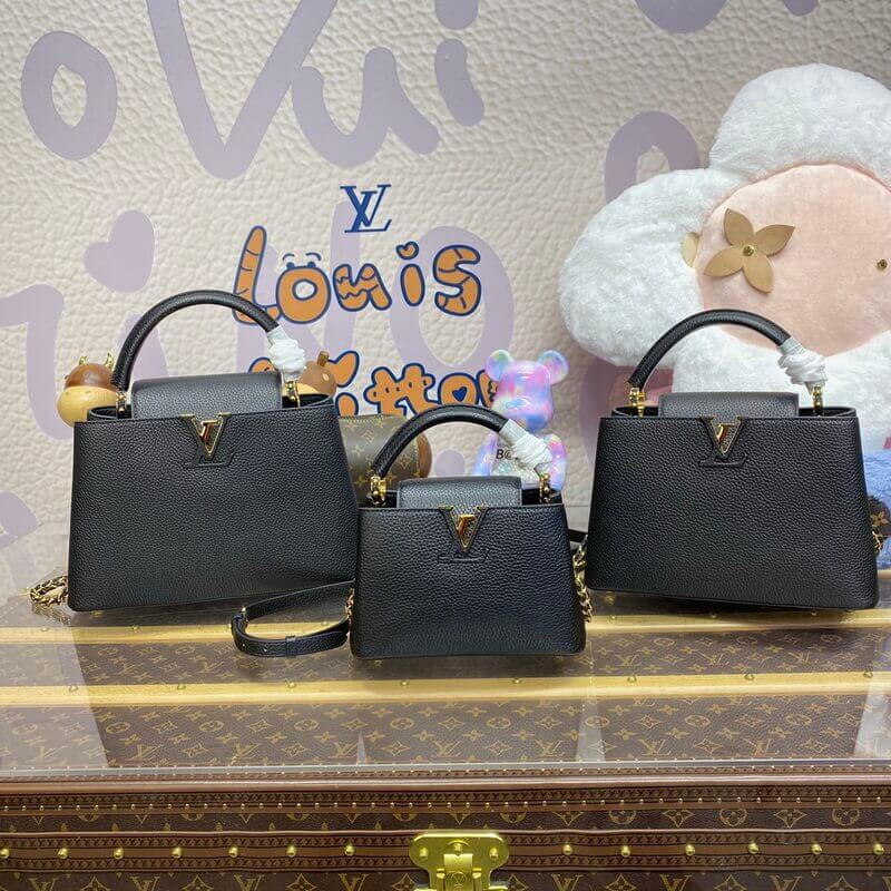 L0vis Vvtt0n Capucines 31cm Black