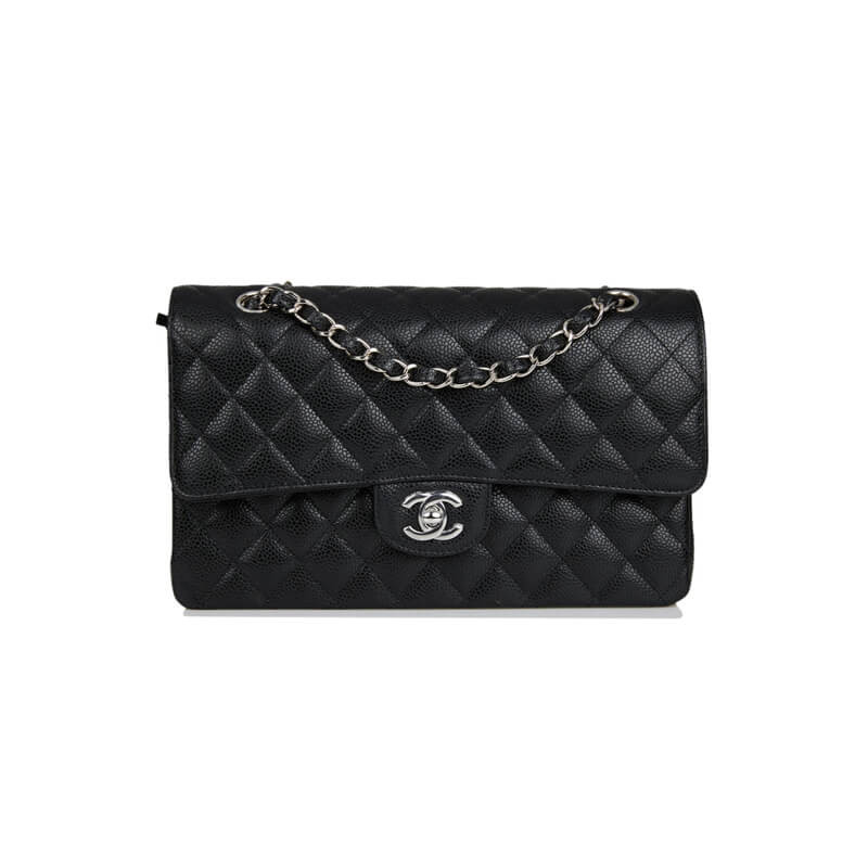Ch**el Caviar Medium Double Flap Bag