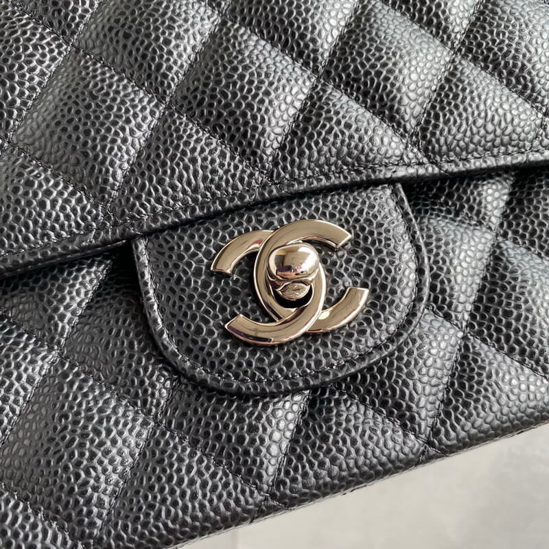 Ch**el Caviar Medium Double Flap Bag