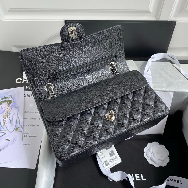 Ch**el Caviar Medium Double Flap Bag