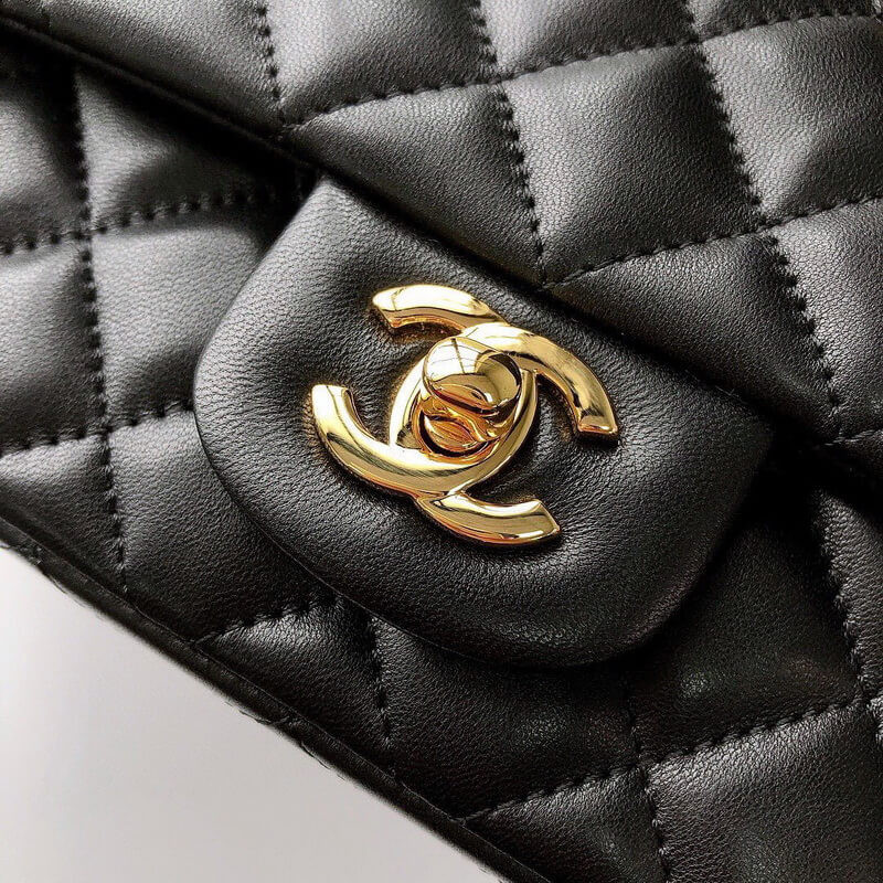 Ch**el Lambskin Mini Flap Bag A01116