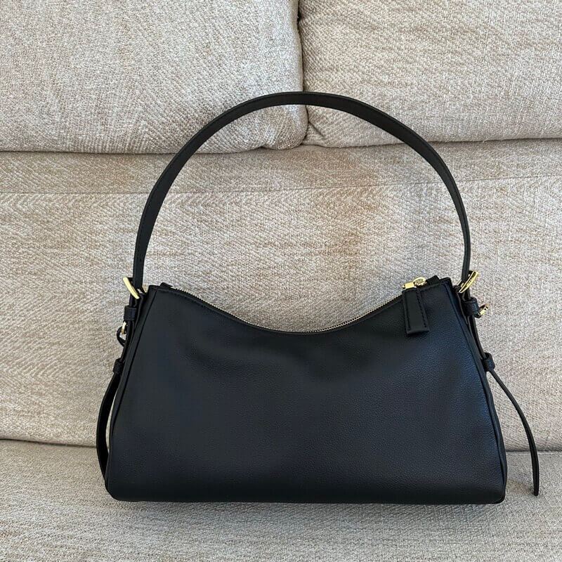 Pra*a Aimée medium leather shoulder bag