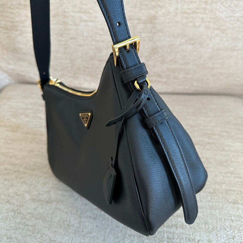 Pra*a Aimée medium leather shoulder bag