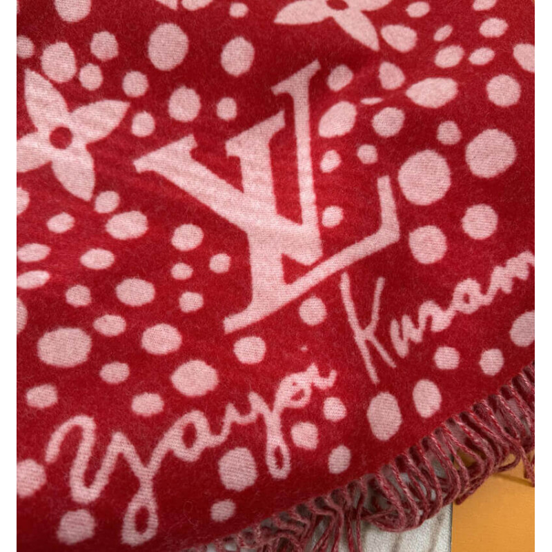 L0vis Vvtt0n x Yayoi Kusama Cashmere Scarf