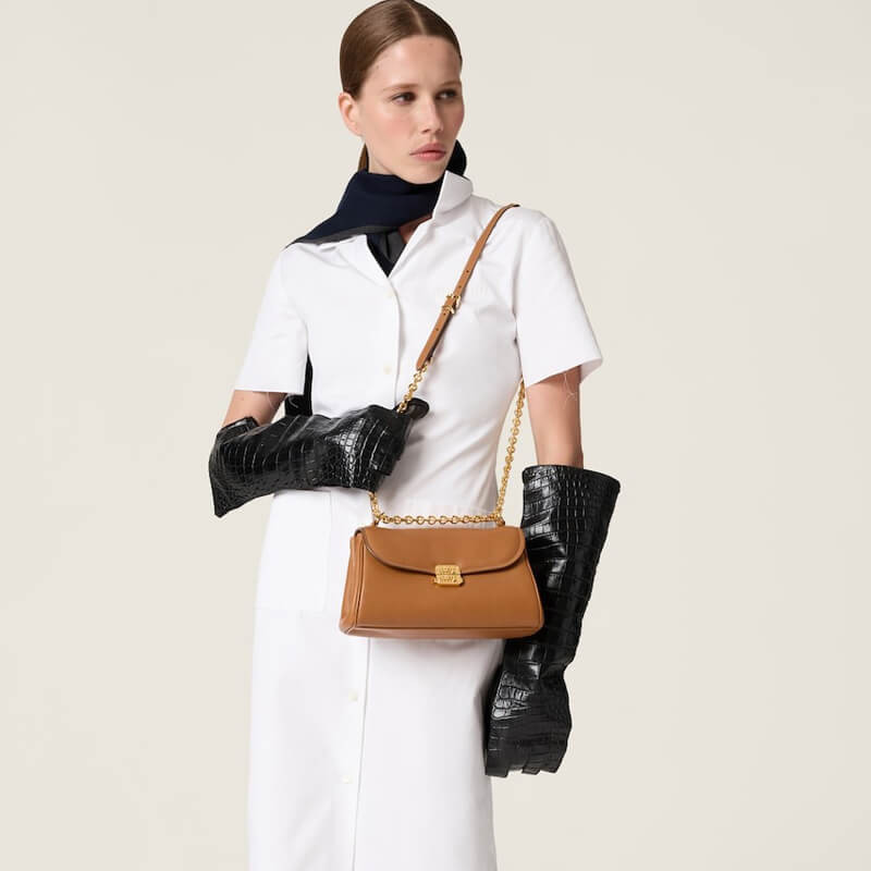 Miu Miu Leather shoulder bag