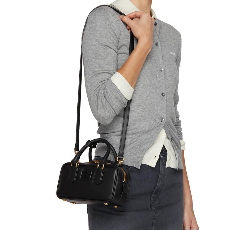 Miu Miu Arcadie Leather Bag 22cm