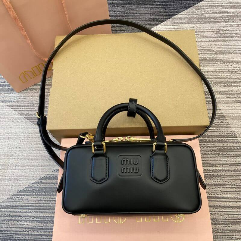 Miu Miu Arcadie Leather Bag 22cm