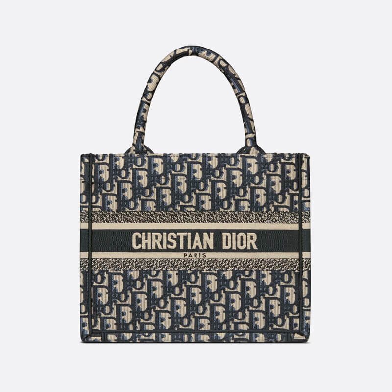 D10r Book Tote Small Canvas Blue