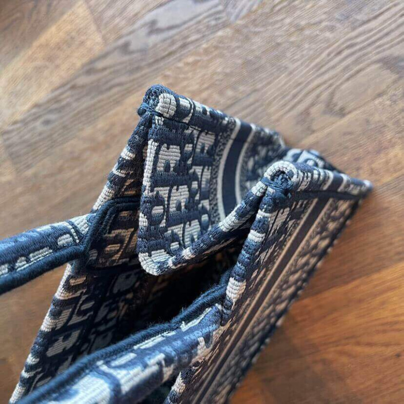 D10r Book Tote Small Canvas Blue