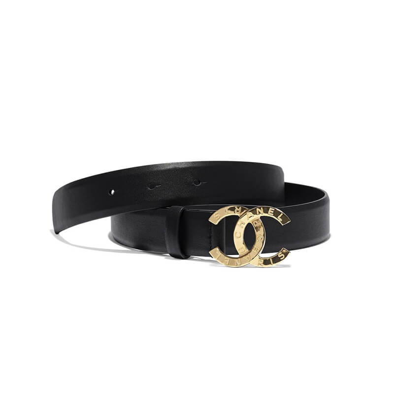 Ch**el Belt With Double C Buckle AA6894