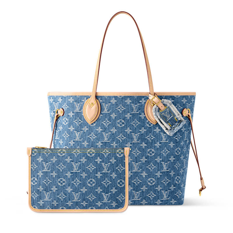 L0vis Vvtt0n Neverfull MM M13192 Denim Blue