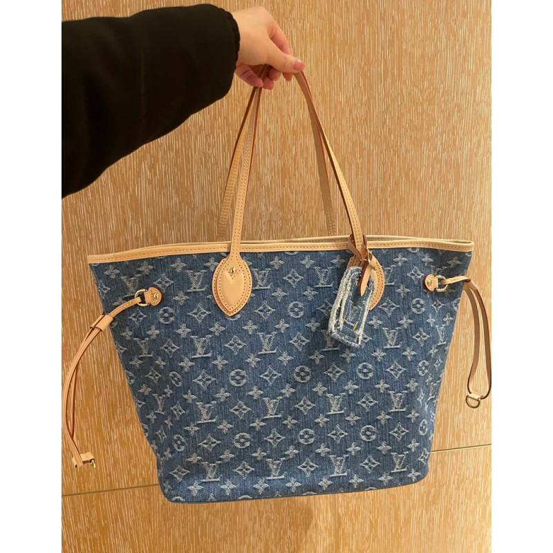L0vis Vvtt0n Neverfull MM M13192 Denim Blue