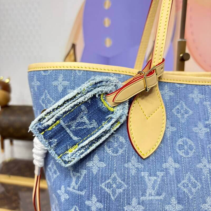 L0vis Vvtt0n Neverfull MM M13192 Denim Blue