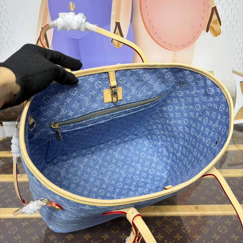 L0vis Vvtt0n Neverfull MM M13192 Denim Blue