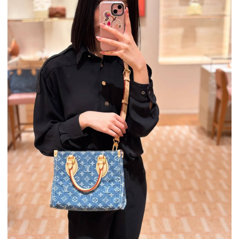 L0vis Vvtt0n OnTheGo PM M14633 Denim Blue