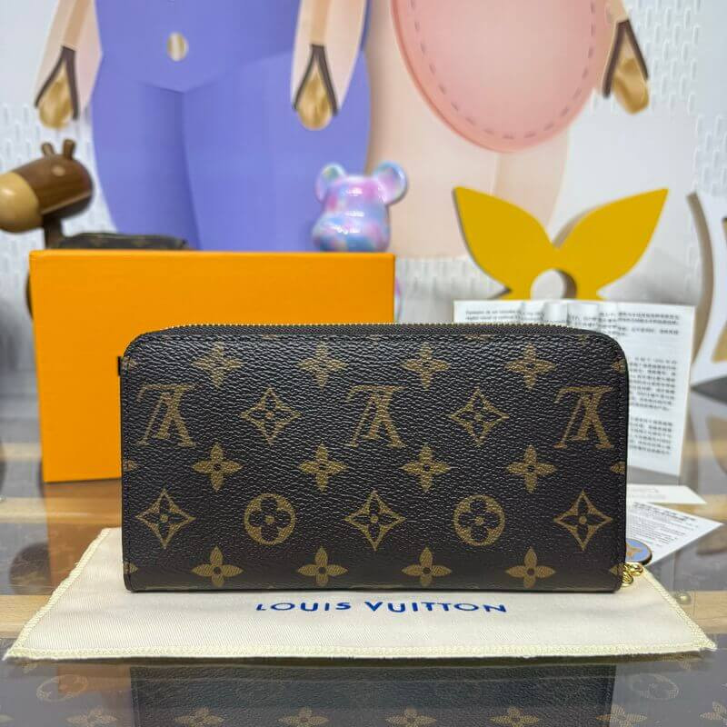 L0vis Vvtt0n Monogram Canvas Zippy Wallet M14815