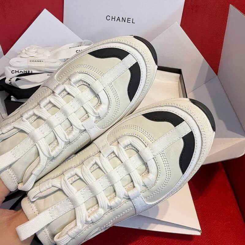 Ch**el Métiers D’Art Sneakers White & Black