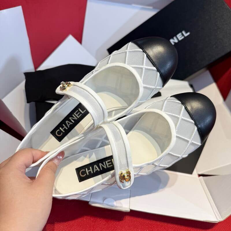 Ch**el Coco Beach Mary Janes