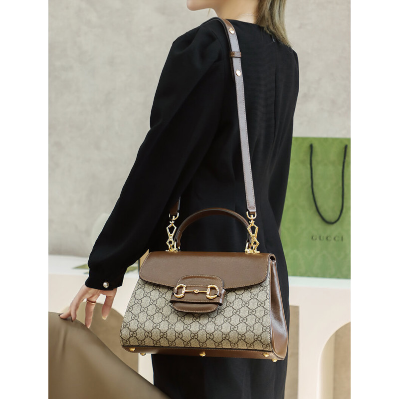 Gvc*1 Horsebit 1955 Medium Top Handle Bag 702049