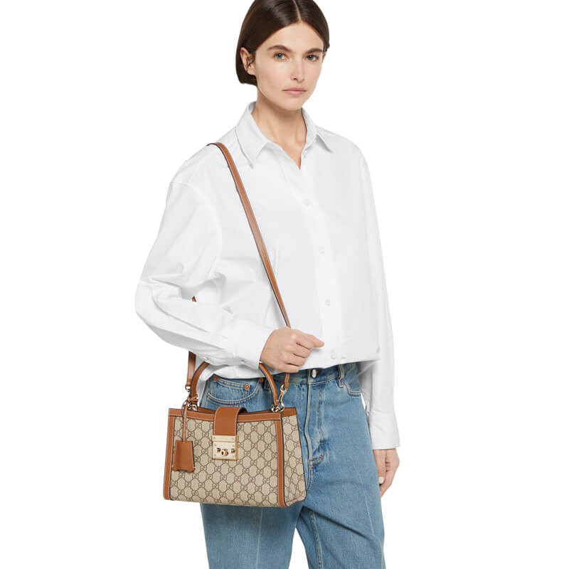 Gvc*1 Padlock Medium Top Handle Bag 838992