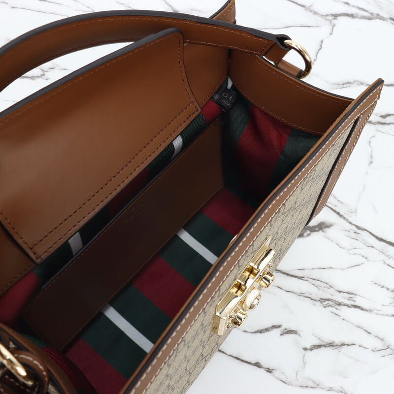 Gvc*1 Padlock Medium Top Handle Bag 838992