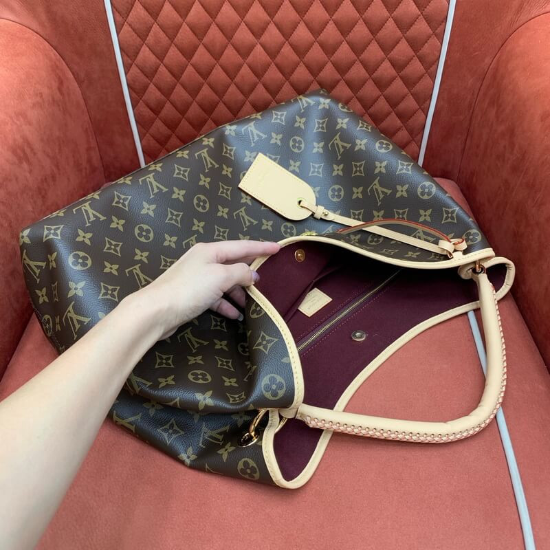 L0vis Vvtt0n Monogram Canvas Artsy Again Hobo M25877