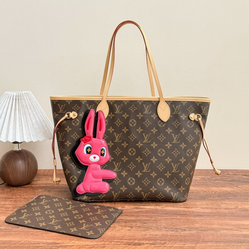 L0vis Vvtt0n x Sun Yitian Monogram Rabbit Neverfull MM M47200