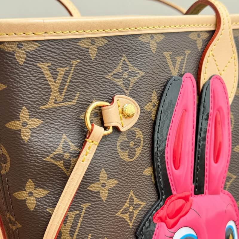 L0vis Vvtt0n x Sun Yitian Monogram Rabbit Neverfull MM M47200