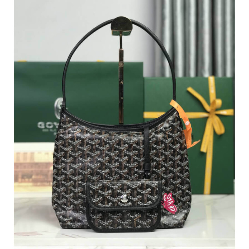 G09ard Boheme Hobo Mini Black/Butterfly Rosy